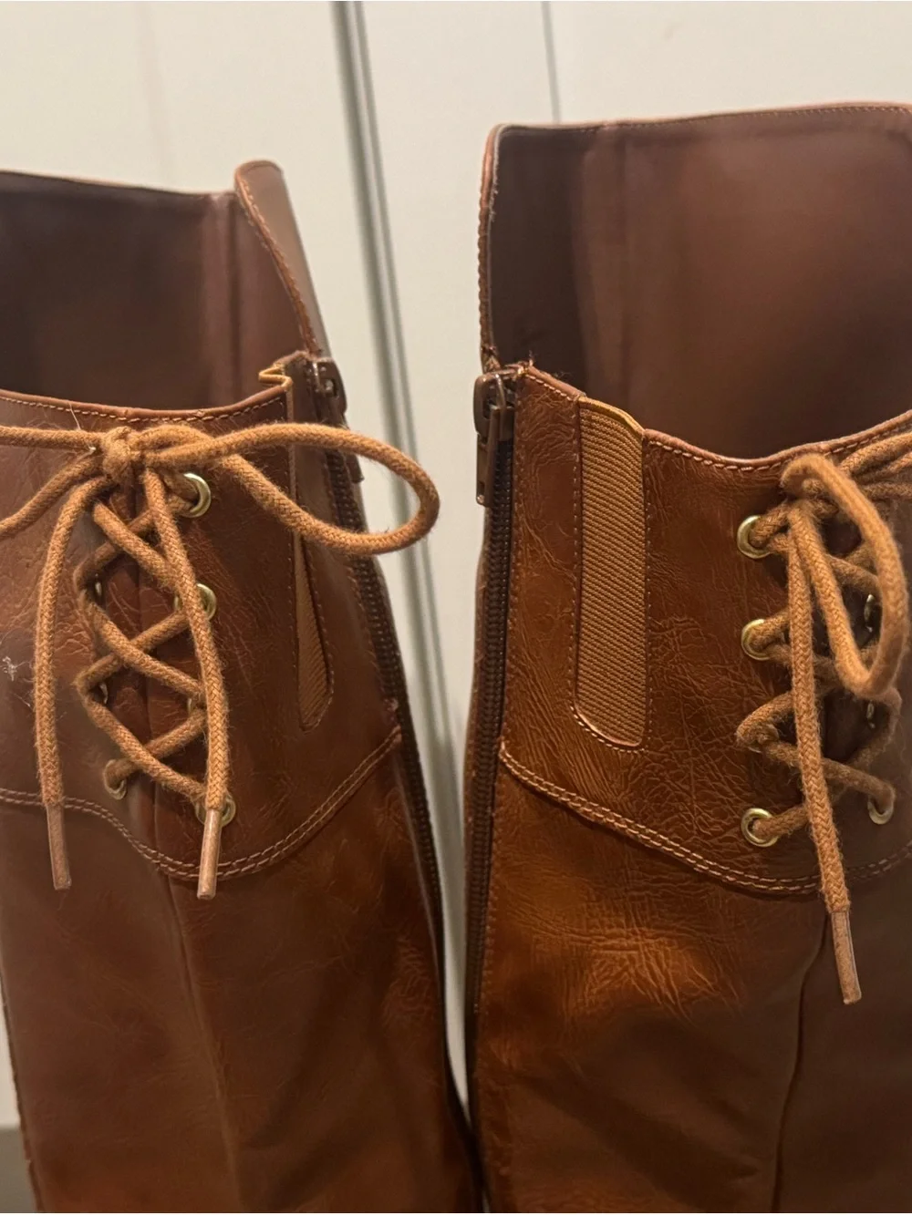 Women's Over-the-Knee Riding Boots in Chestnut